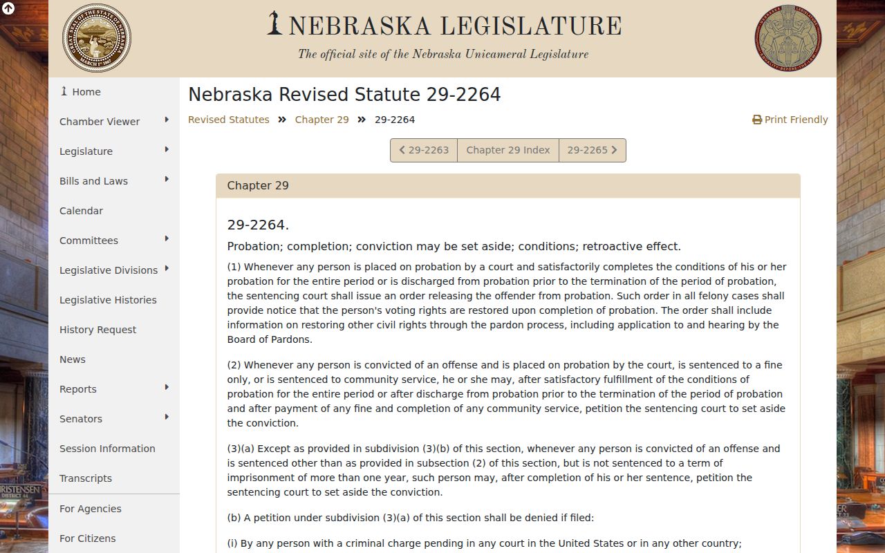 Stuart criminal records in Holt County Nebraska conviction set-aside statute